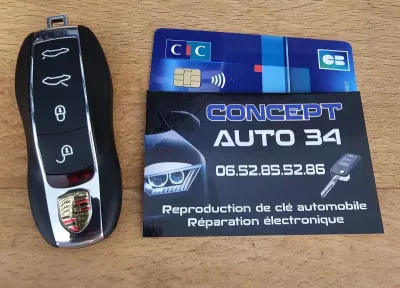 Carte bancaire couverture clés perdues